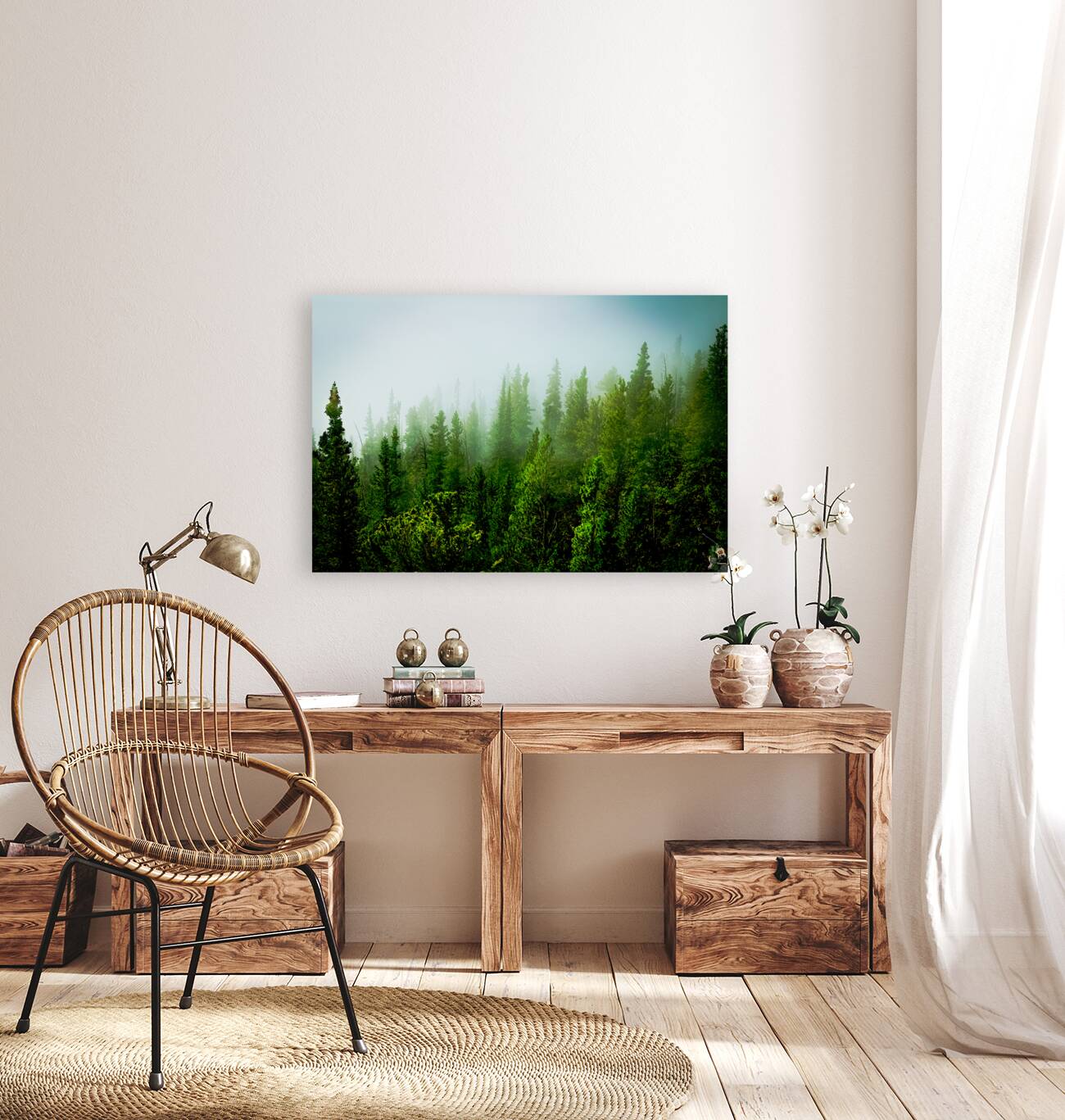 Misty Pines Reproduction