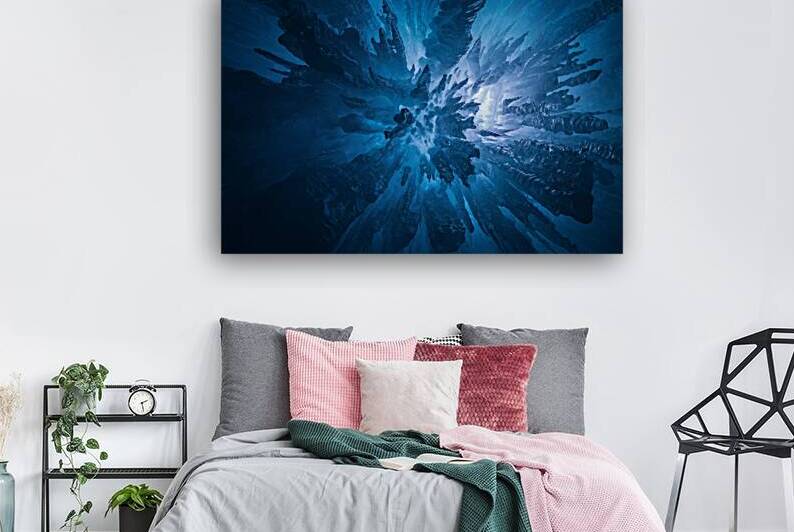 Blue Ice by Warren Pickett Photography