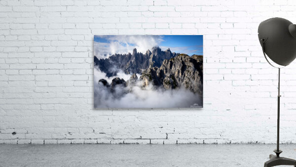 Misty Mountains Wall Preview