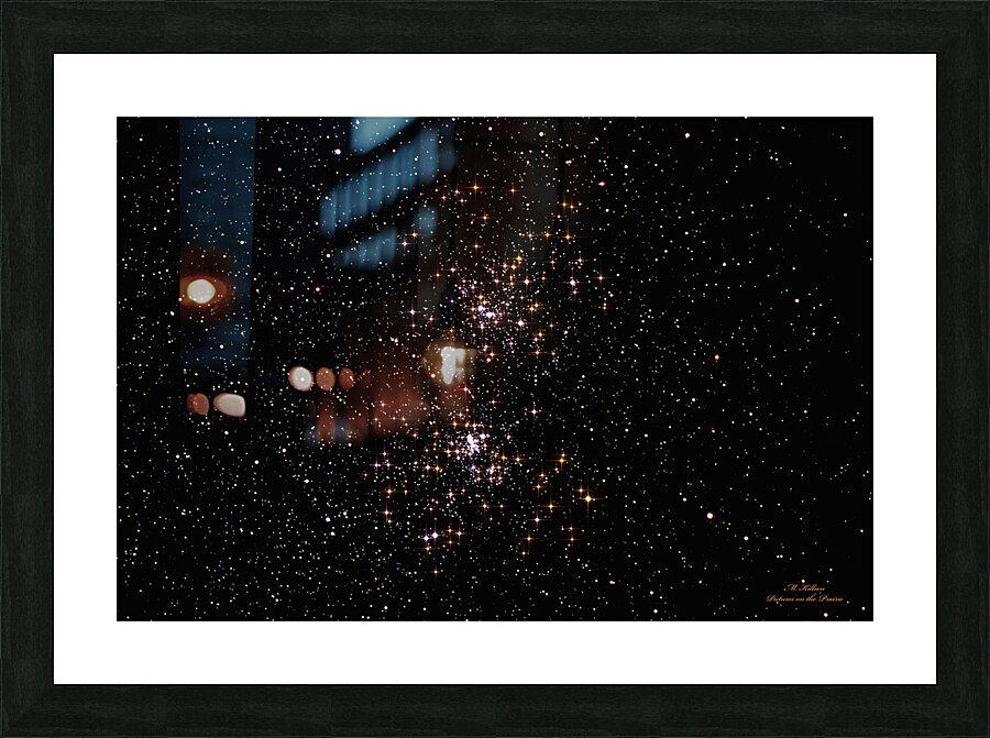 Perseus Double Cluster Picture Frame print