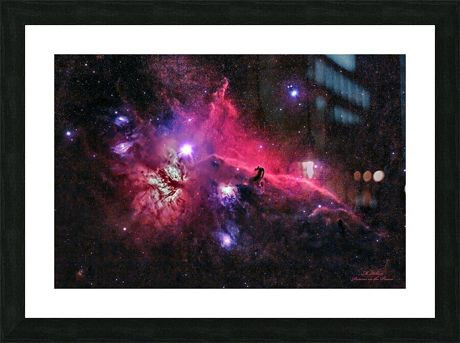 Horsehead Nebula Picture Frame print
