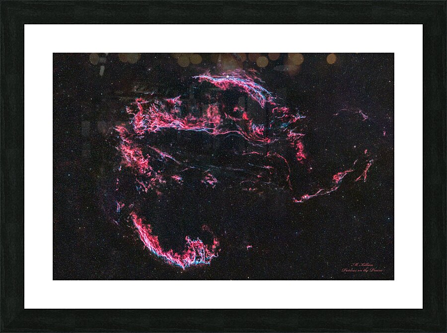 Veil Nebula  Picture Frame print