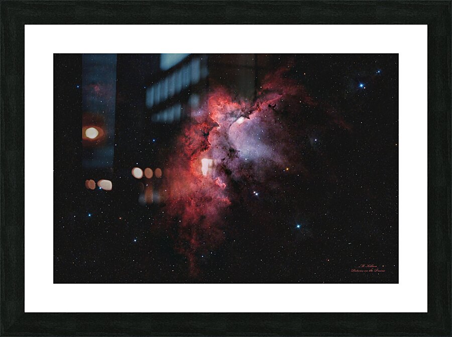 Wizard Nebula  Picture Frame print