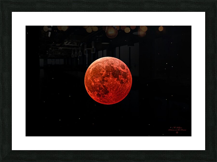  2025 Lunar Eclipse-Totality  Picture Frame print