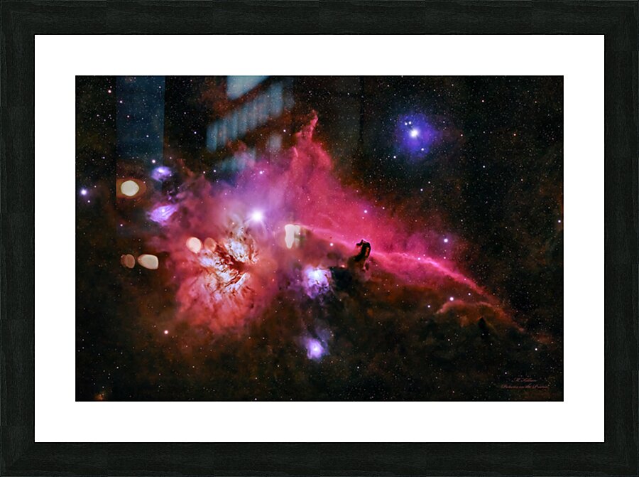 Horsehead Nebula  Picture Frame print