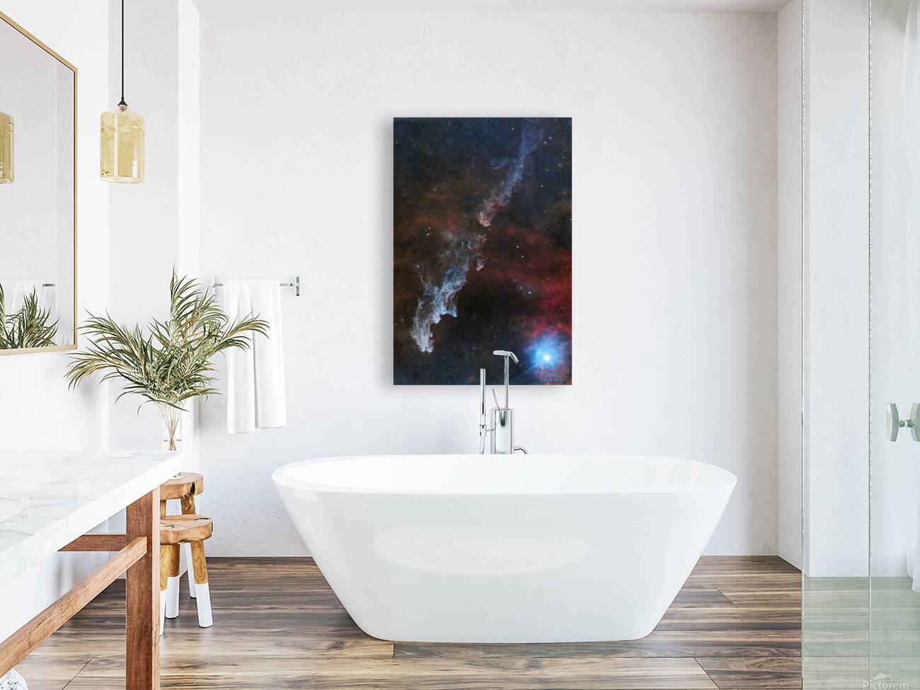 Witch Head Nebula vertical Reproduction