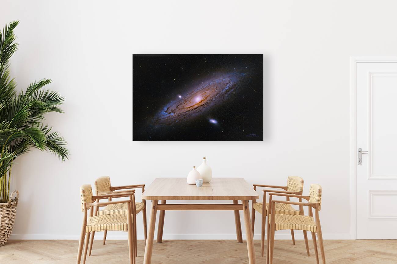 Andromeda Galaxy Reproduction