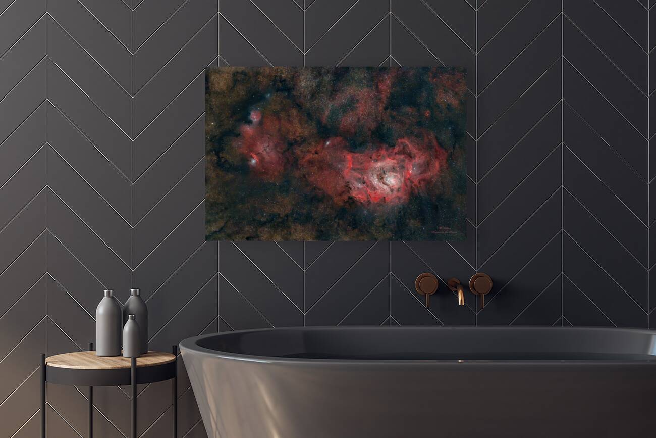 Lagoon Nebula Reproduction