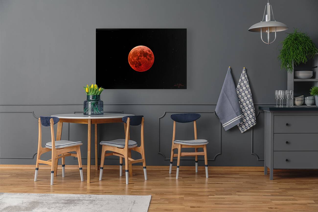  2025 Lunar Eclipse-Totality  Reproduction