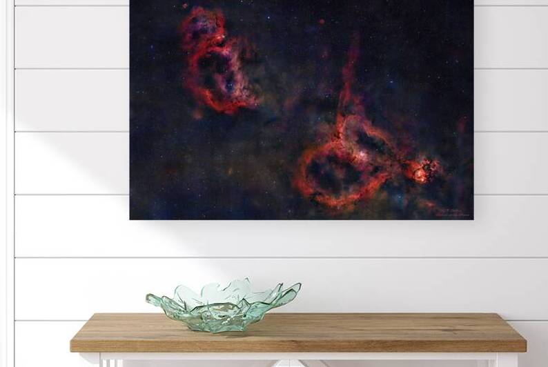 Heart & Soul Nebulae  by Mark Killion