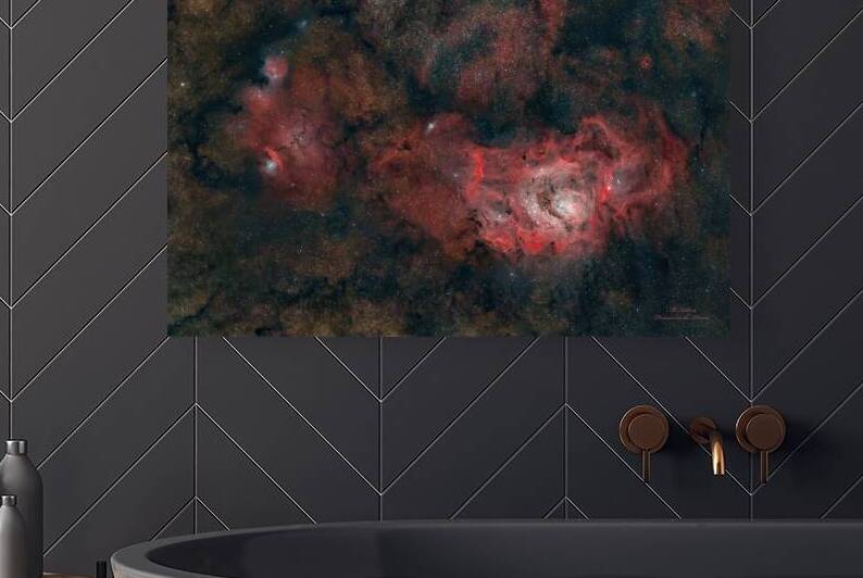 Lagoon Nebula by Mark Killion
