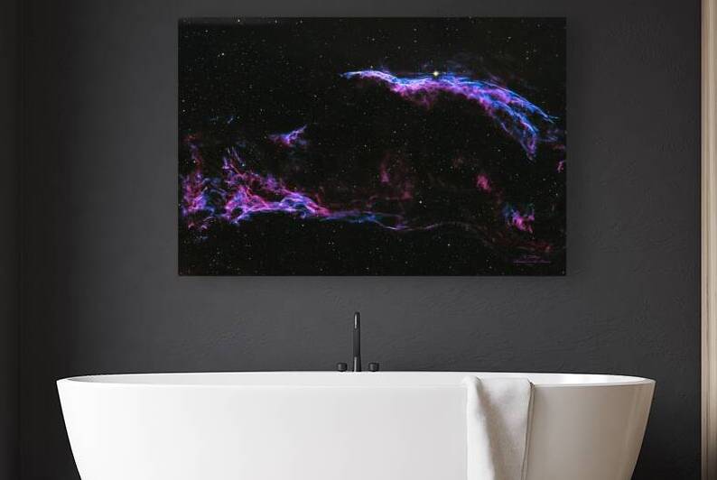 Western Veil Nebula by Mark Killion