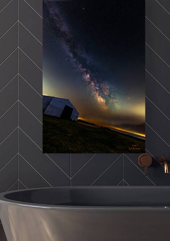 Milky Way on Illinois Prairie by Mark Killion