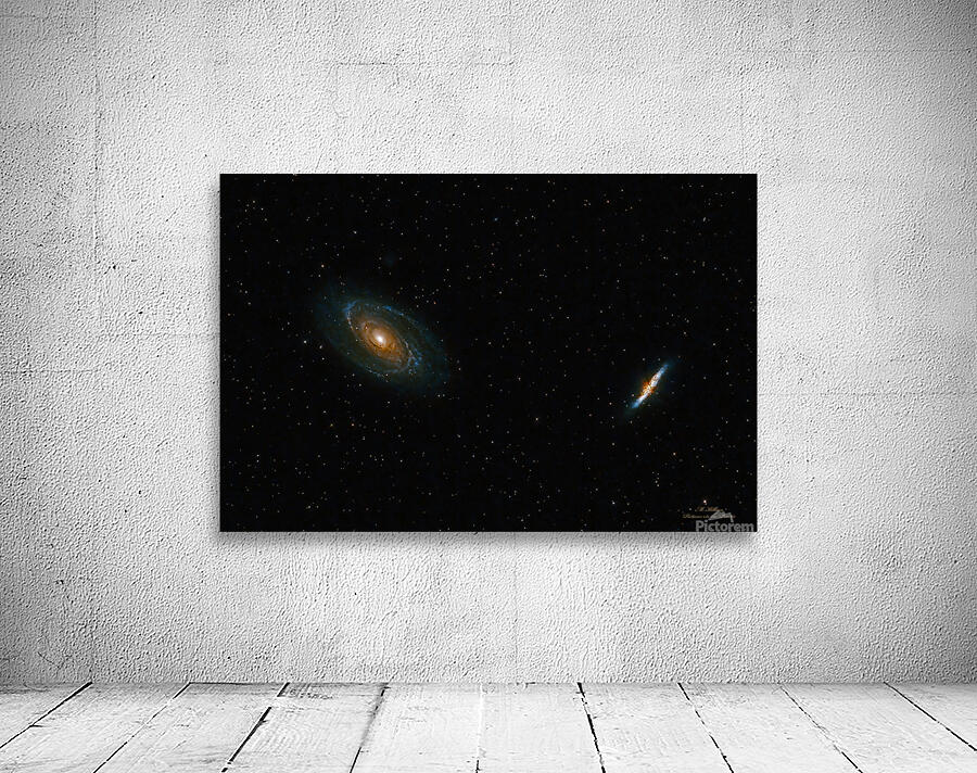Bode’s & Cigar Galaxies Wall Preview