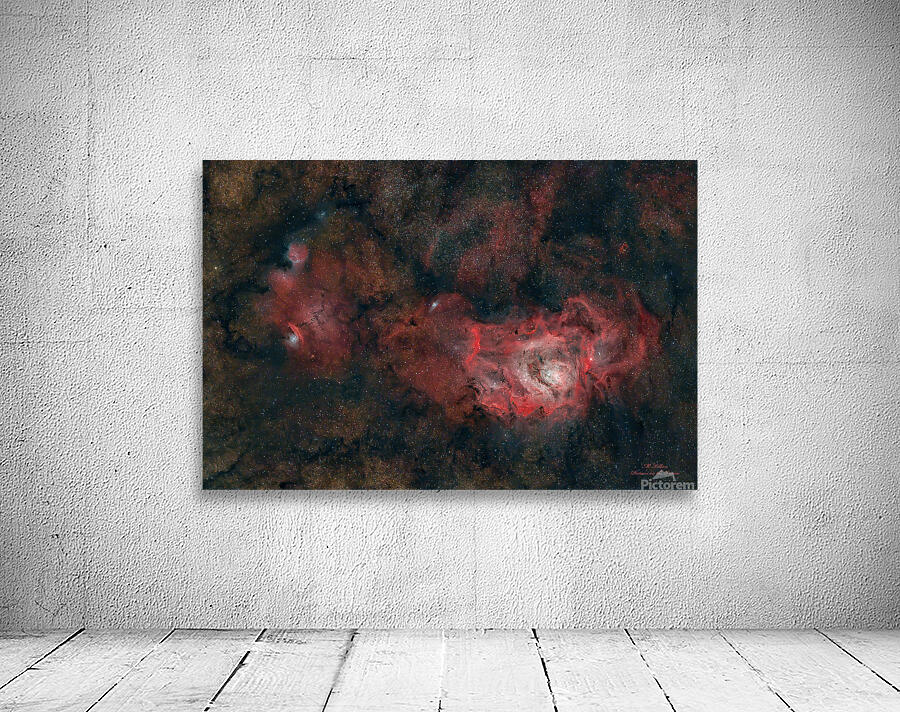 Lagoon Nebula Wall Preview