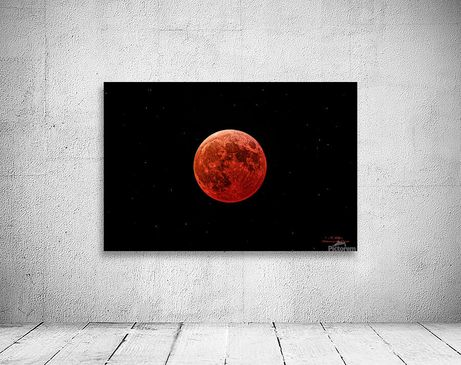  2025 Lunar Eclipse-Totality  Wall Preview
