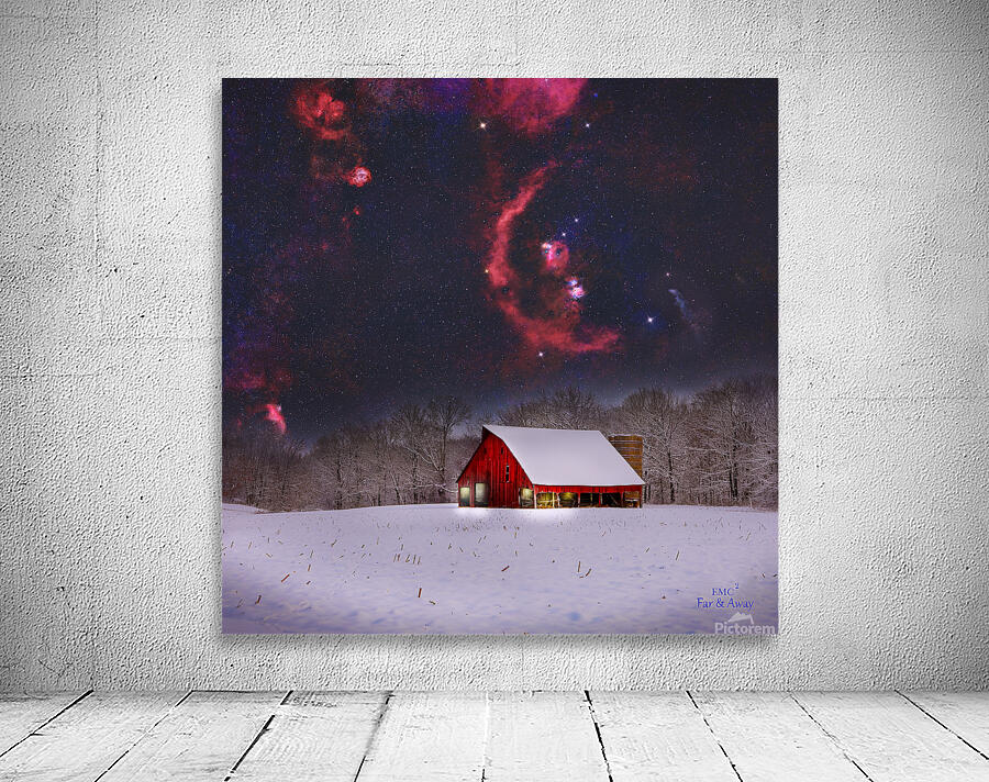Orion Complex over Red Barn Wall Preview