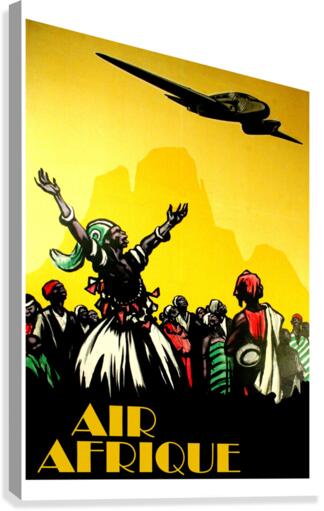 Air Africa Canvas Print