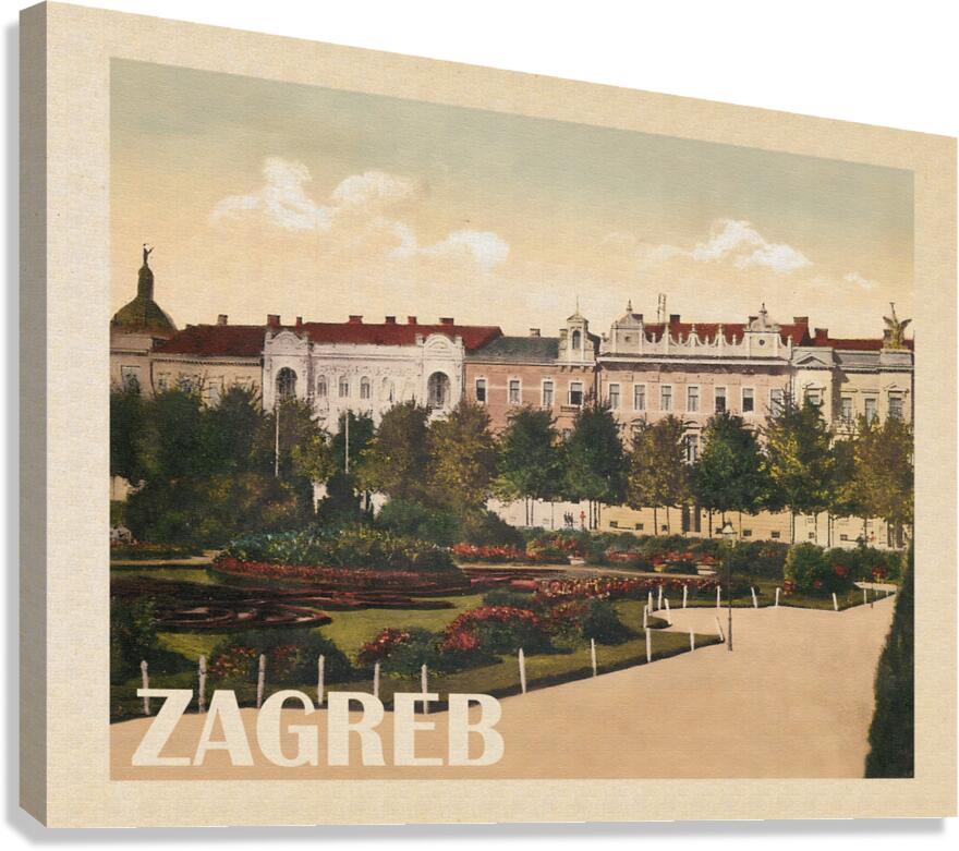Zagreb Croatia Canvas Print