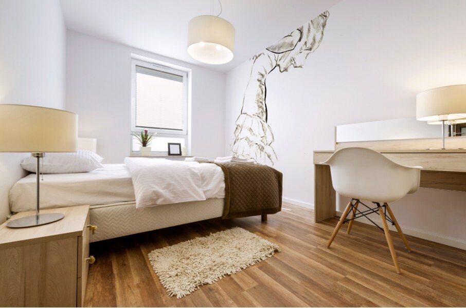 Flamenco Girl Mural print