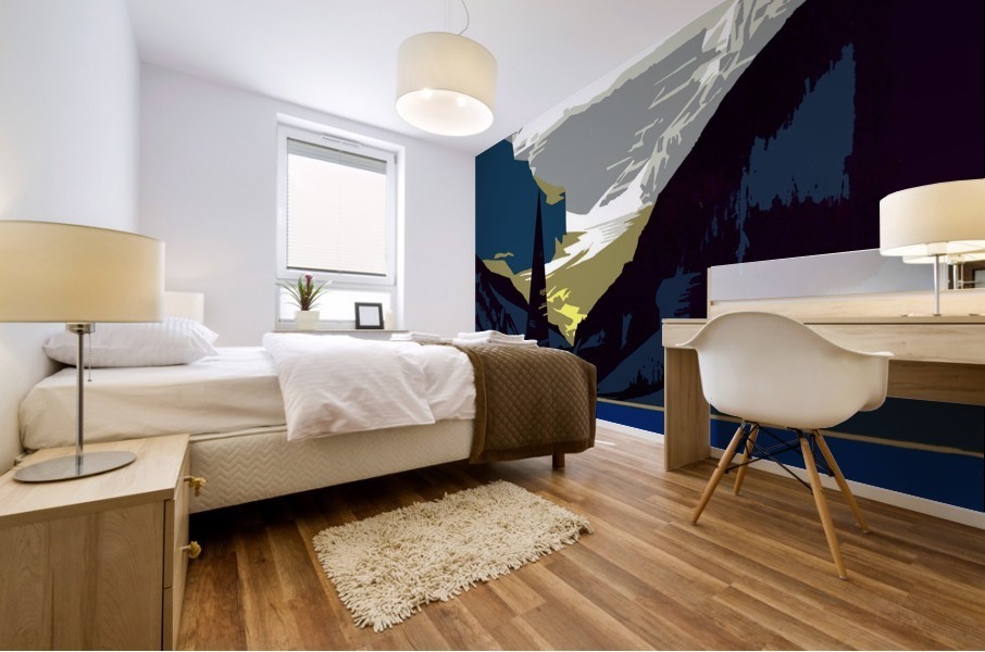 Lake Louise Mural print