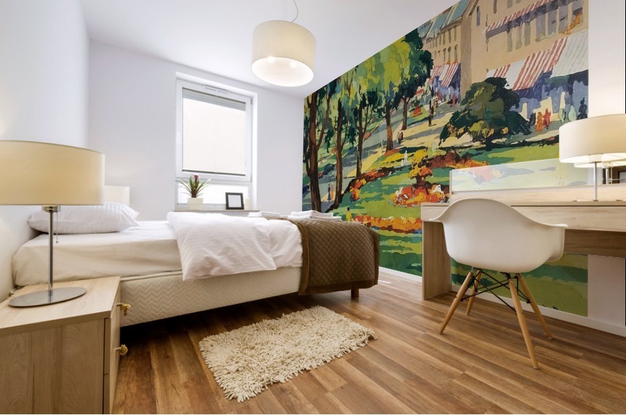Harrogate Mural print