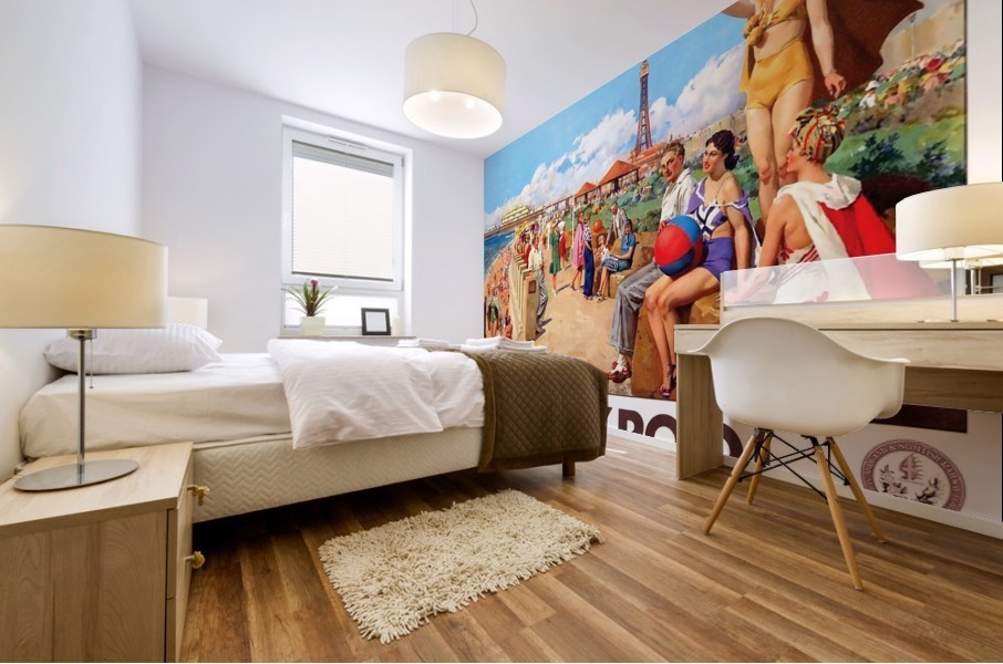 Blackpool Mural print