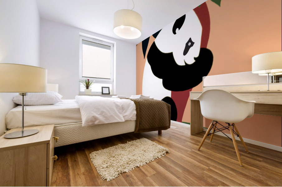 Panda Mural print