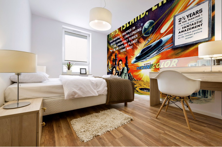 This Island Earth Mural print
