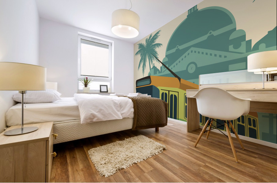 Melbourne Flinders st Station Mural print