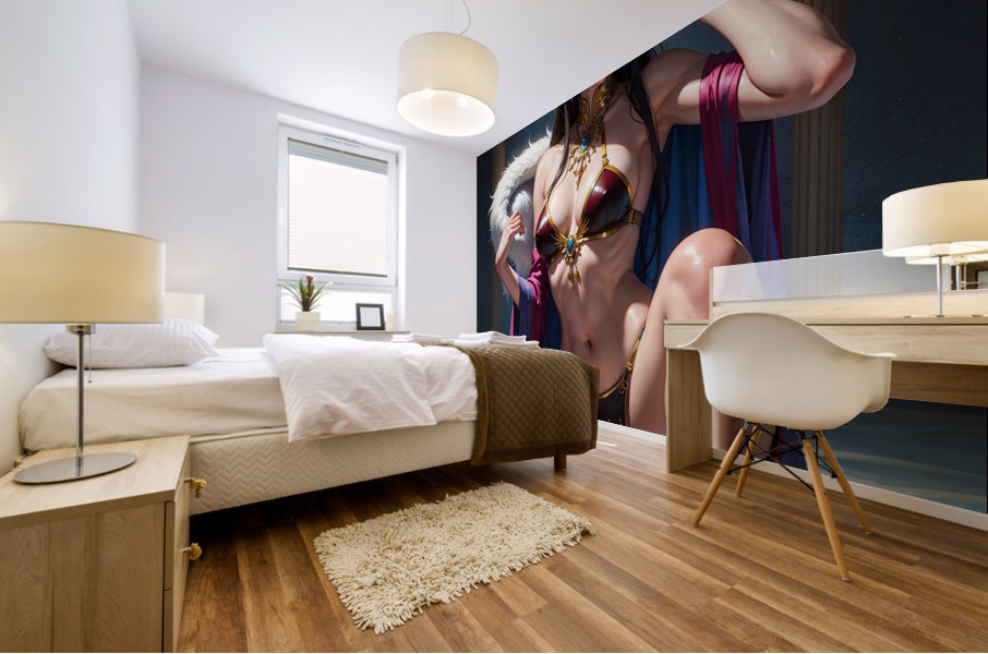 Beautiful Concubine Mural print