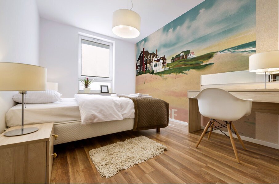 Delaware Bethany Beach Mural print