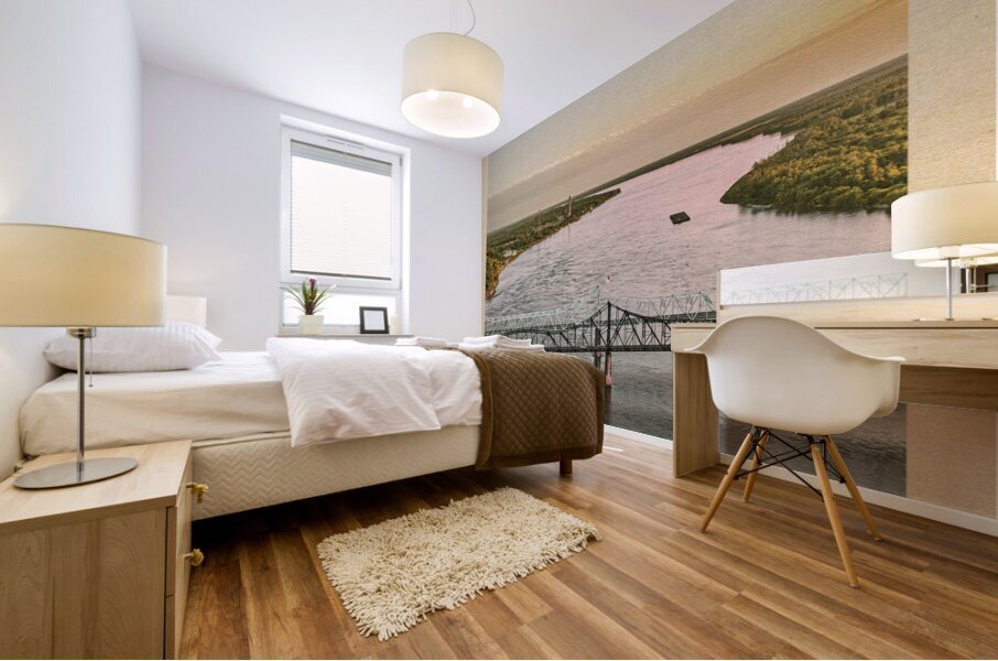 Mississippi river Mural print