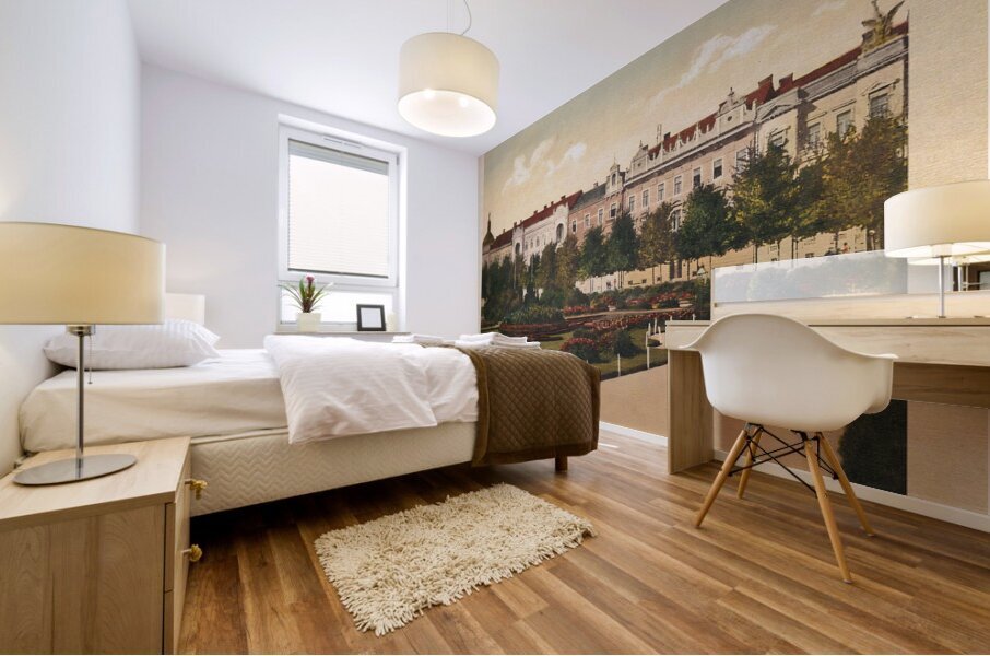 Zagreb Croatia Mural print