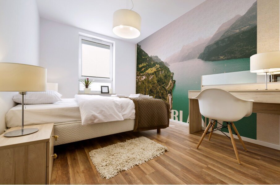 Switzerland Morschach Mural print