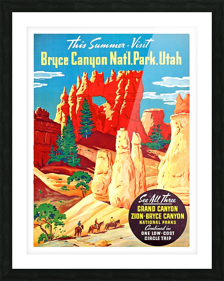 Bruce Canyon Utah Picture Frame print