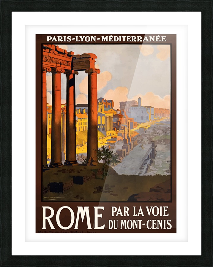 Rome Picture Frame print