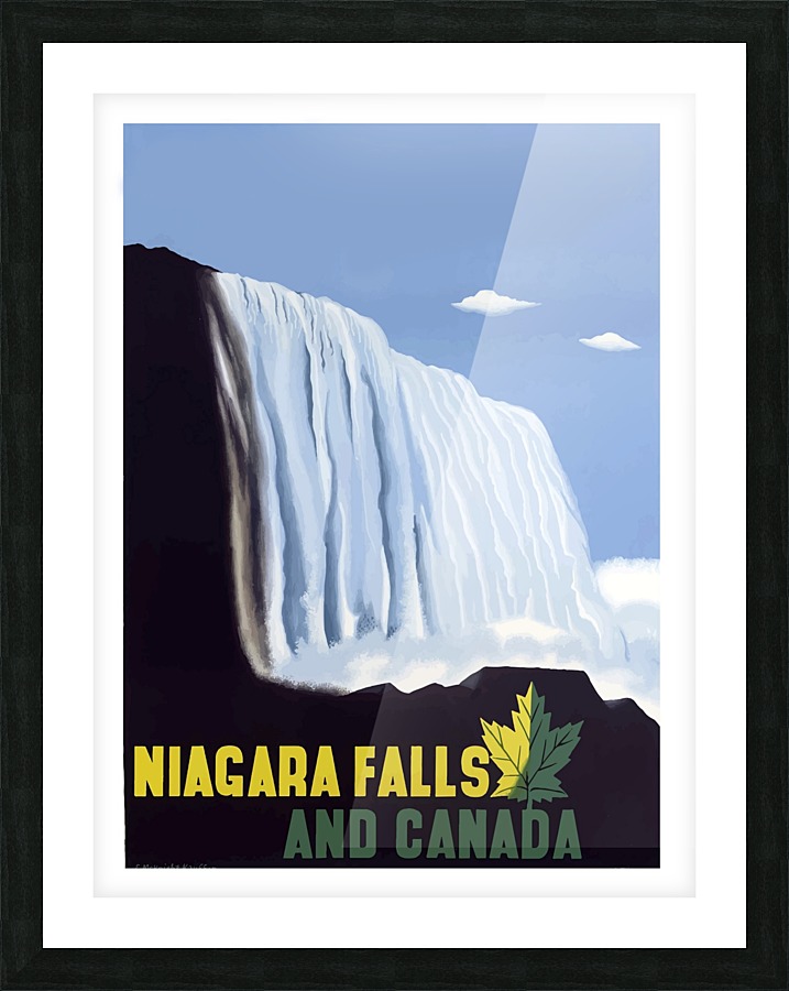 Niagara Falls Picture Frame print