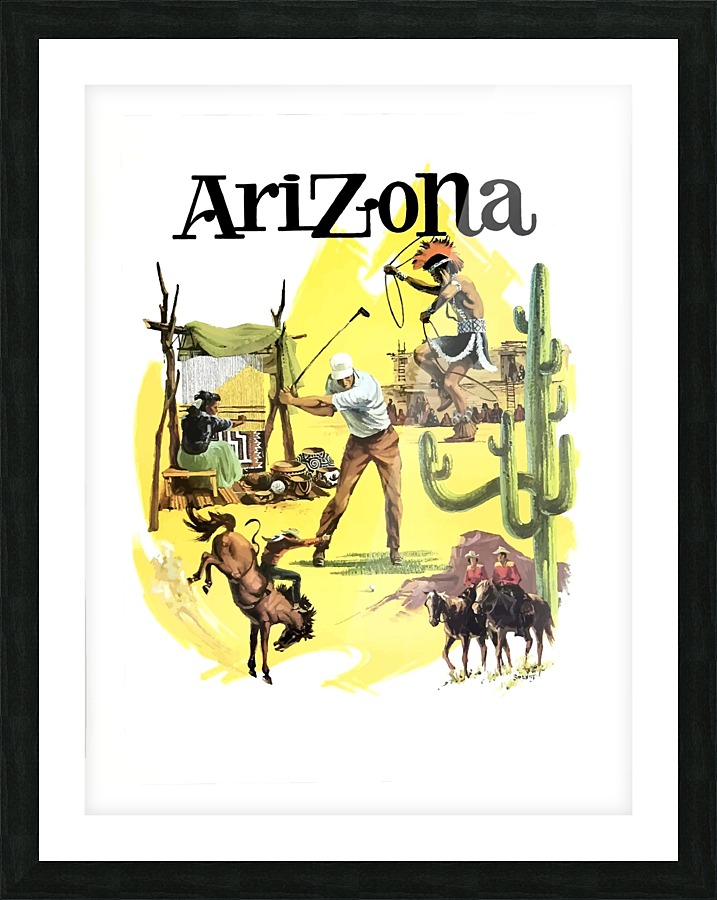 Arizona Picture Frame print