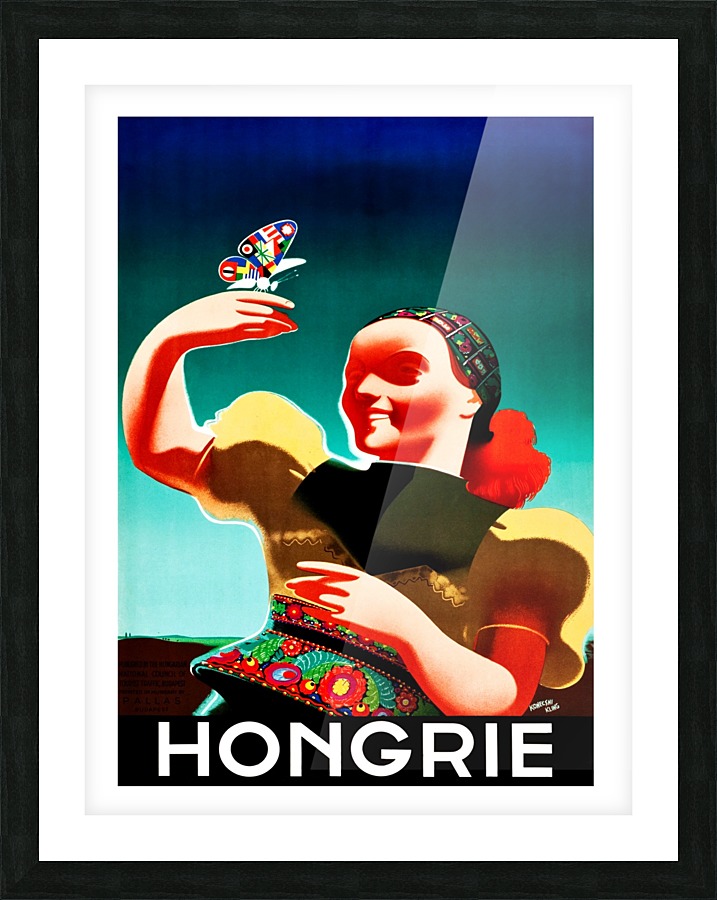 Hungary Picture Frame print