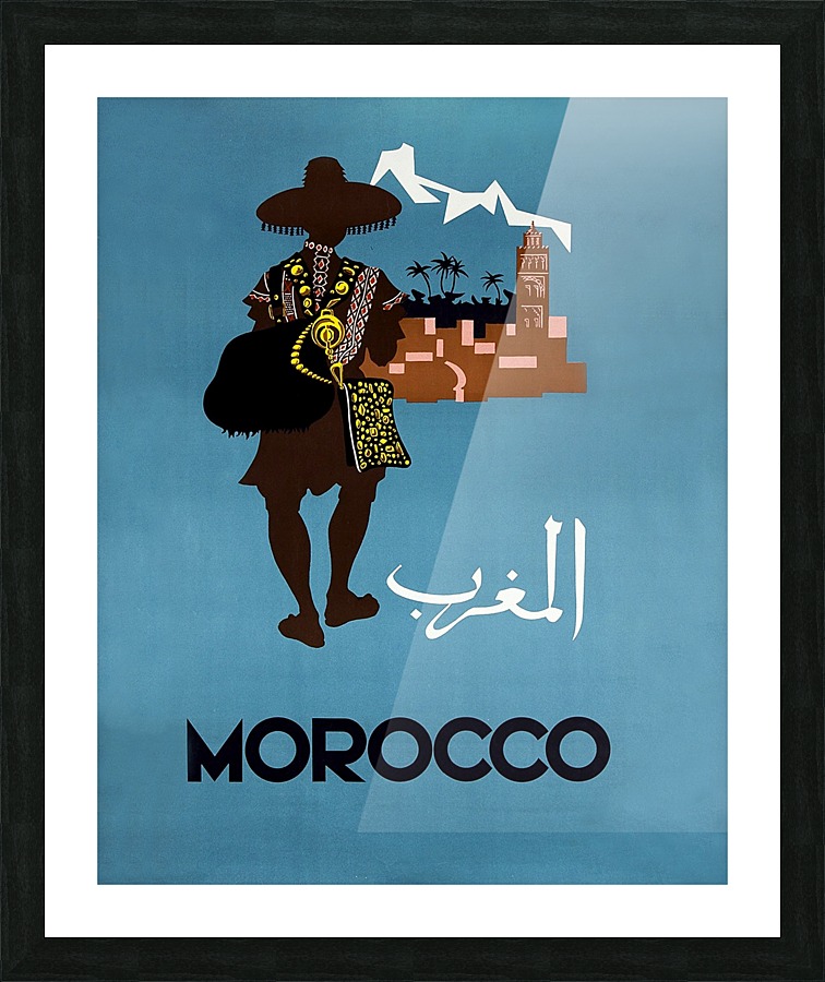 Morocco Picture Frame print