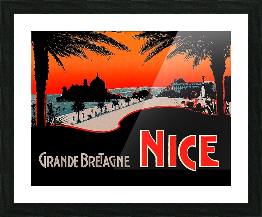 Nice France Picture Frame print