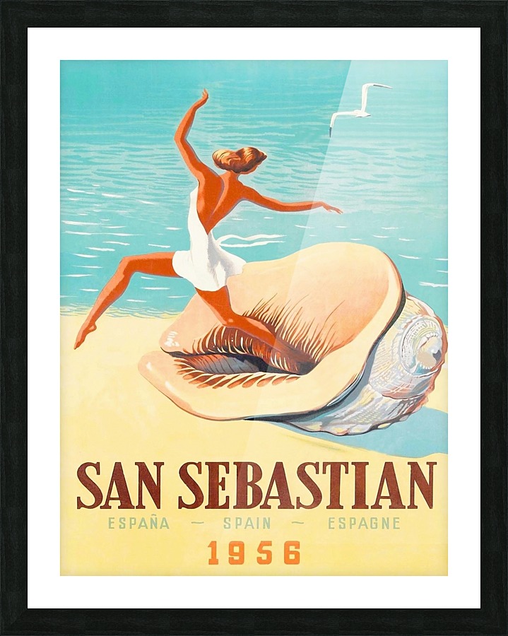 San Sebastian Picture Frame print