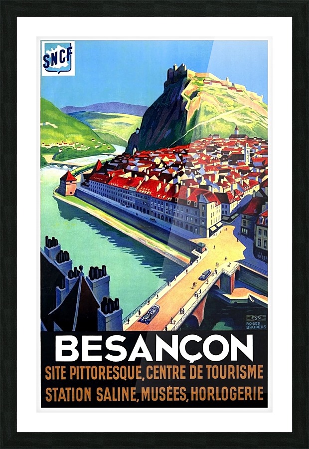 Besancon Picture Frame print