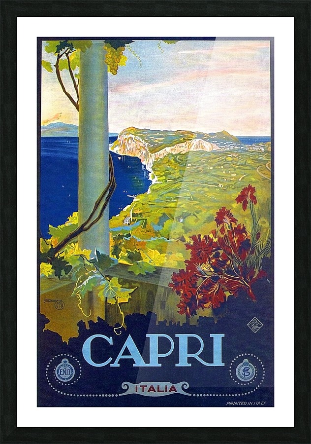 Capri Picture Frame print