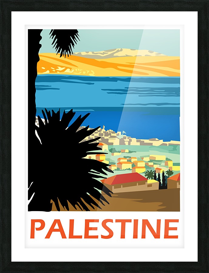 Palestine Picture Frame print