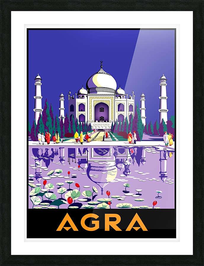 Agra Picture Frame print