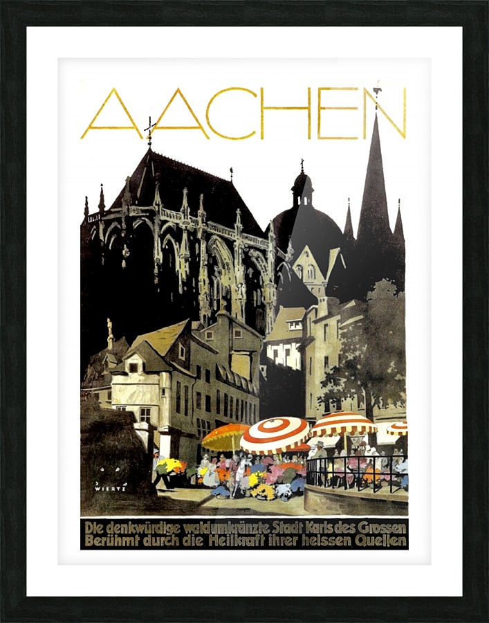 Aachen Picture Frame print
