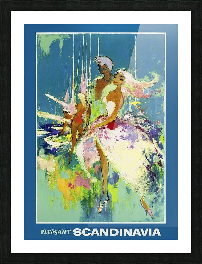 Pleasant Scandinavia Picture Frame print