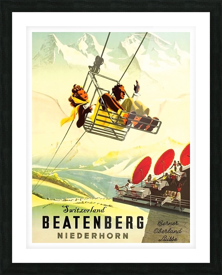 Beatenberg Picture Frame print